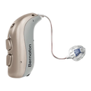 Bernafon Hörgerät 10 / Batterie / Sand Beige / Metallic Silber Bernafon Entra B