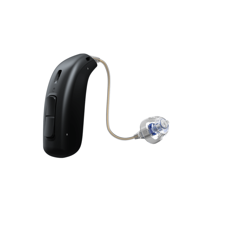 Oticon Hörgerät 1 / Akku / Perl-Schwarz Oticon Opn S