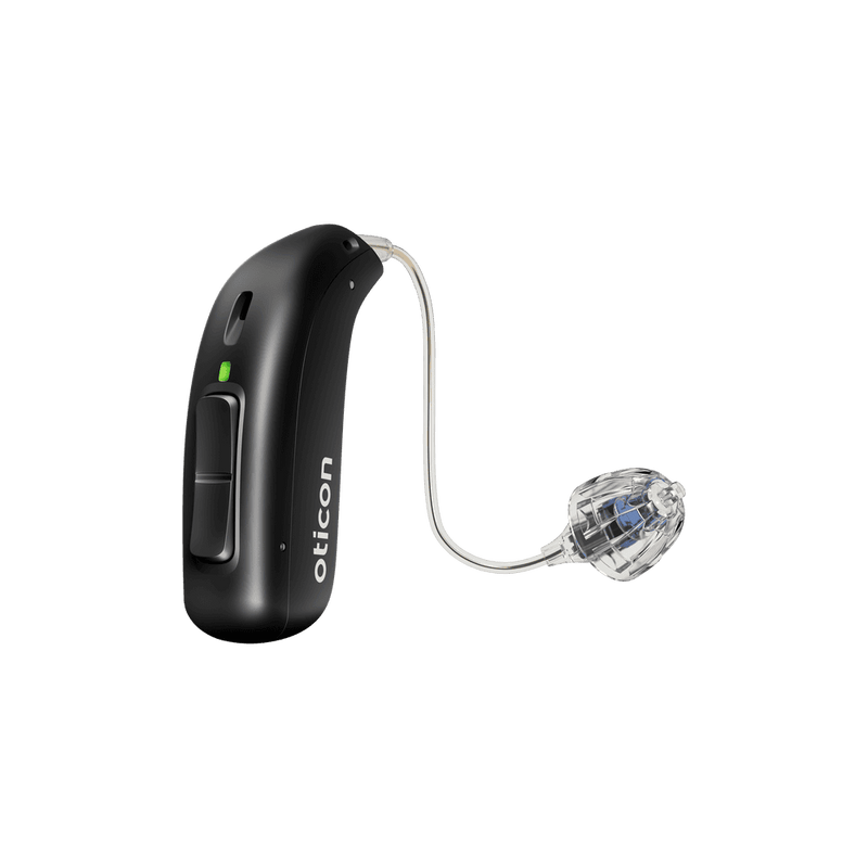 Oticon Hörgerät 1 / Akku / Perl-Schwarz Oticon Real