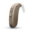 Oticon Hörgerät Sienna-Braun / Batterie Oticon Xceed 1