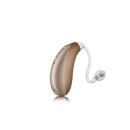 Unitron Hörgerät 9 / M Batterie / Halb Bernstein Unitron Discover Next Stride